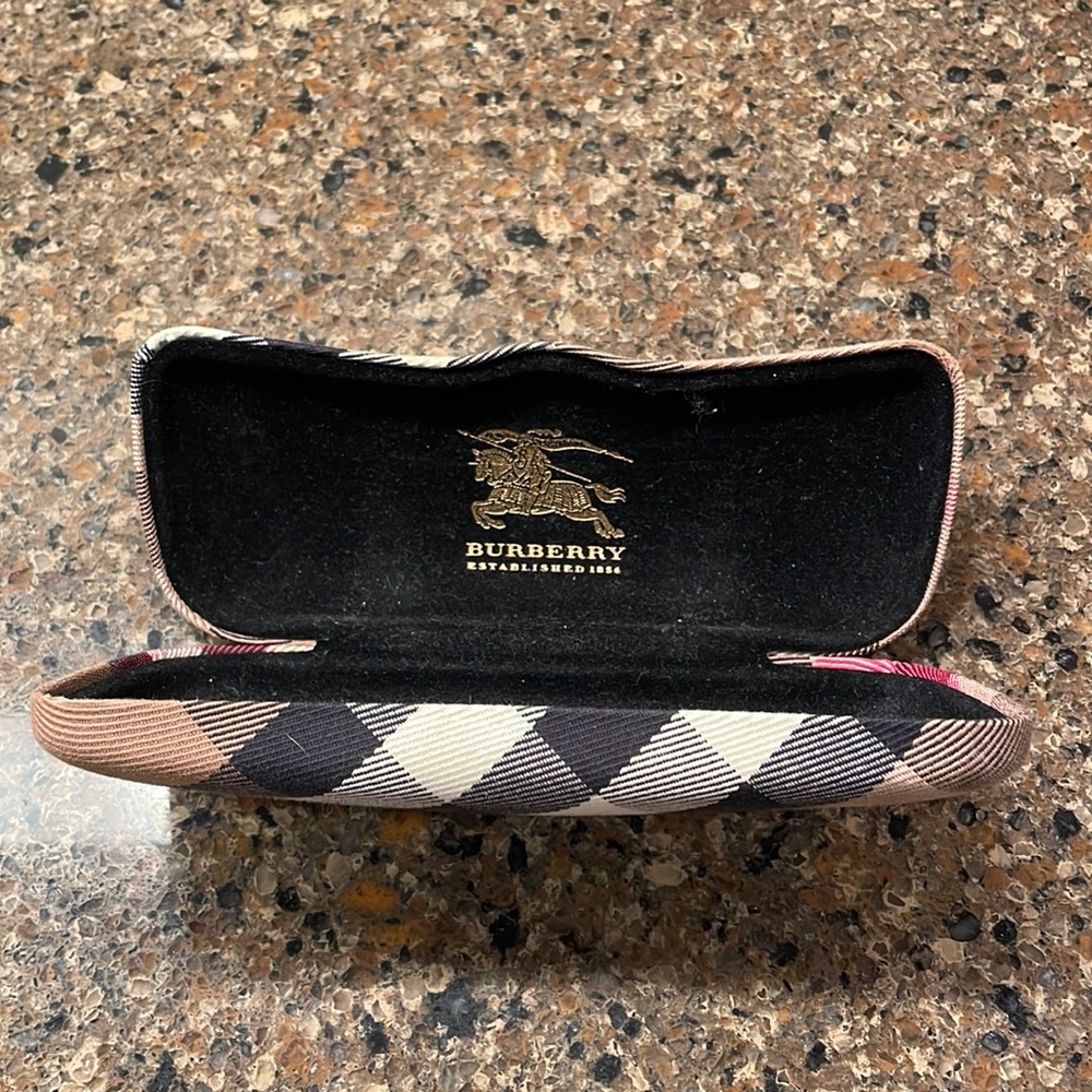 Vintage Burberry Nova Check Eyeglass Case